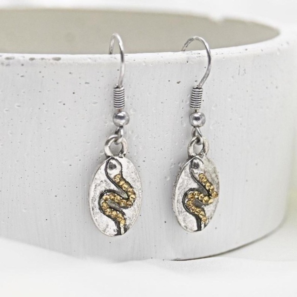 Small Snake Earrings